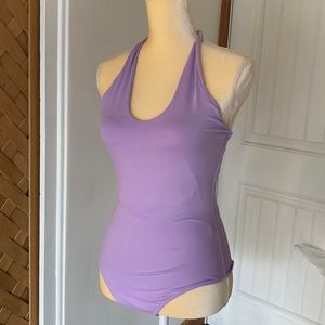 PURPLE BODYSUIT NEVER WORN